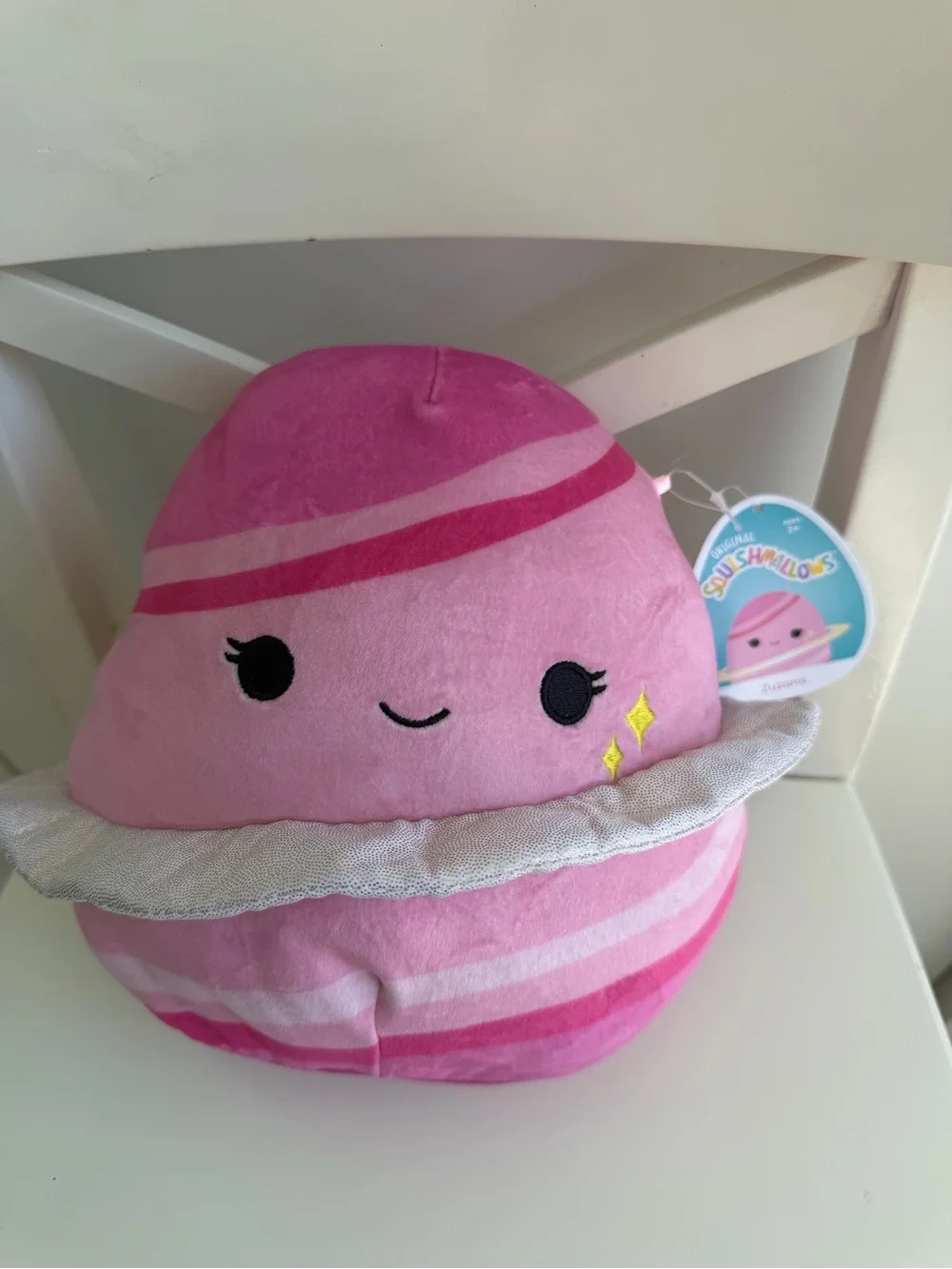Squishmallows Zuzana Pink Planet Saturn 8” Plush Original Tag